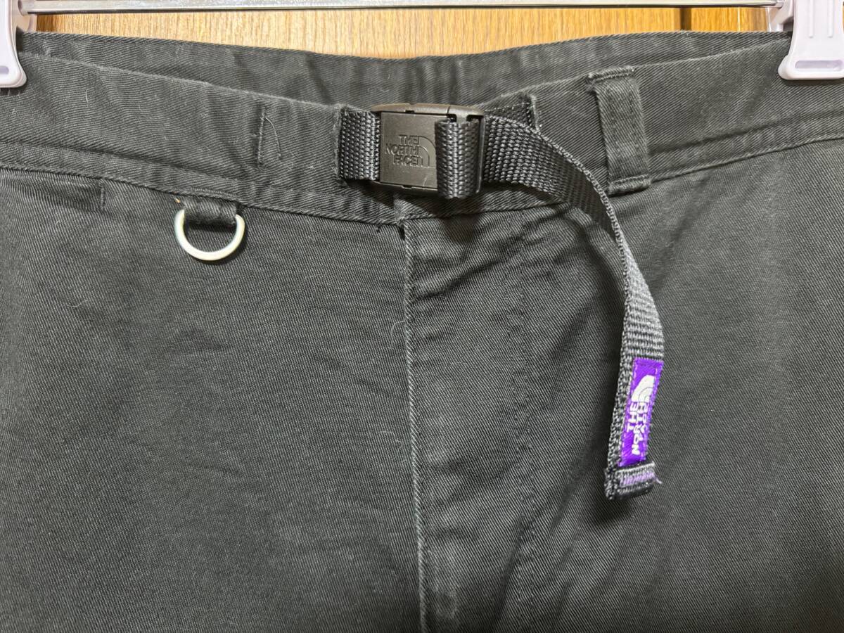 THE NORTH FACE PURPLE LABEL ザ ノースフェイス パープルレーベル クロップドパンツ 34 ショートパンツ パンツ ショーツ ブラック 黒_画像3