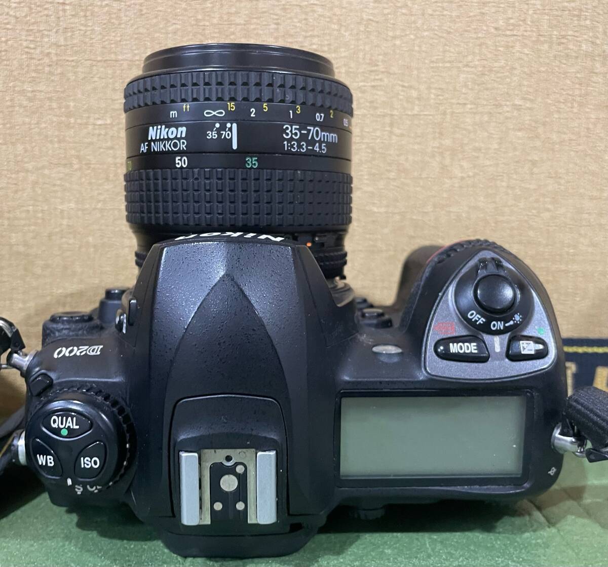 格安!! 99円スタート!! Nikon ニコン デジタル一眼レフカメラ D200 レンズ　AF NIKKOR 35-70mm 1:3.3-4.5 