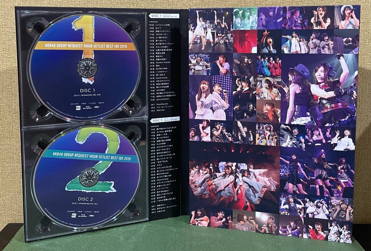 格安!! 99円スタート!! AKB48 GROUP REQUEST HOUR SETLIST BEST100 2019 DVD5枚組 リクエストアワーの画像4