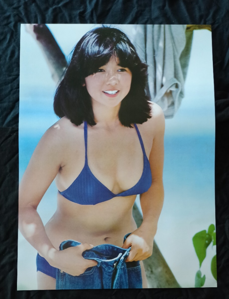 宮崎美子 ポスター 昭和アイドル_画像1