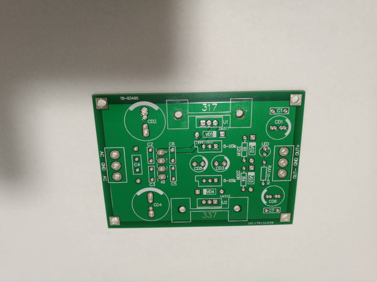 〇新品LM317LM337正負電源キット（±1.25-±24V）の画像4