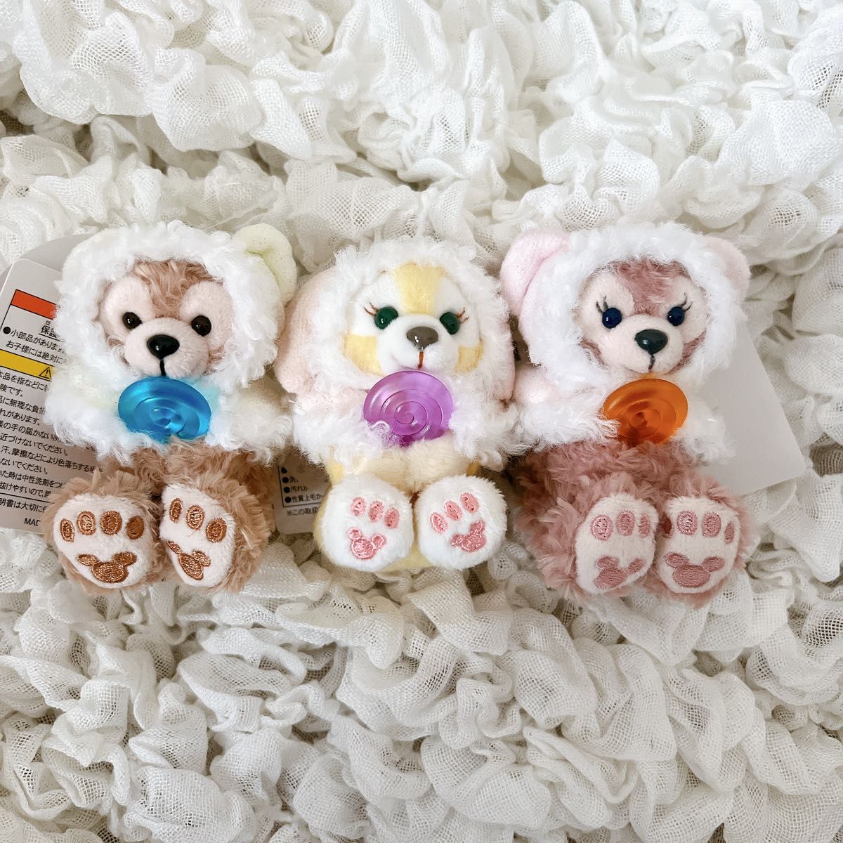 新品】ホワイトウィンタータイムワンダーズ ぬいぐるみチャーム 新品】ホワイトウィンタータイムワンダーズ ぬいぐるみチャーム