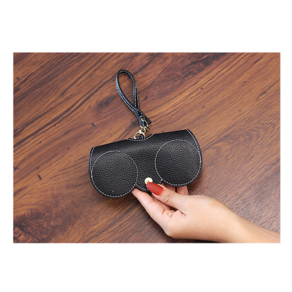 * black * glasses case lovely portable sgcase102 glasses case compact glasses case glasses case glasses .-.