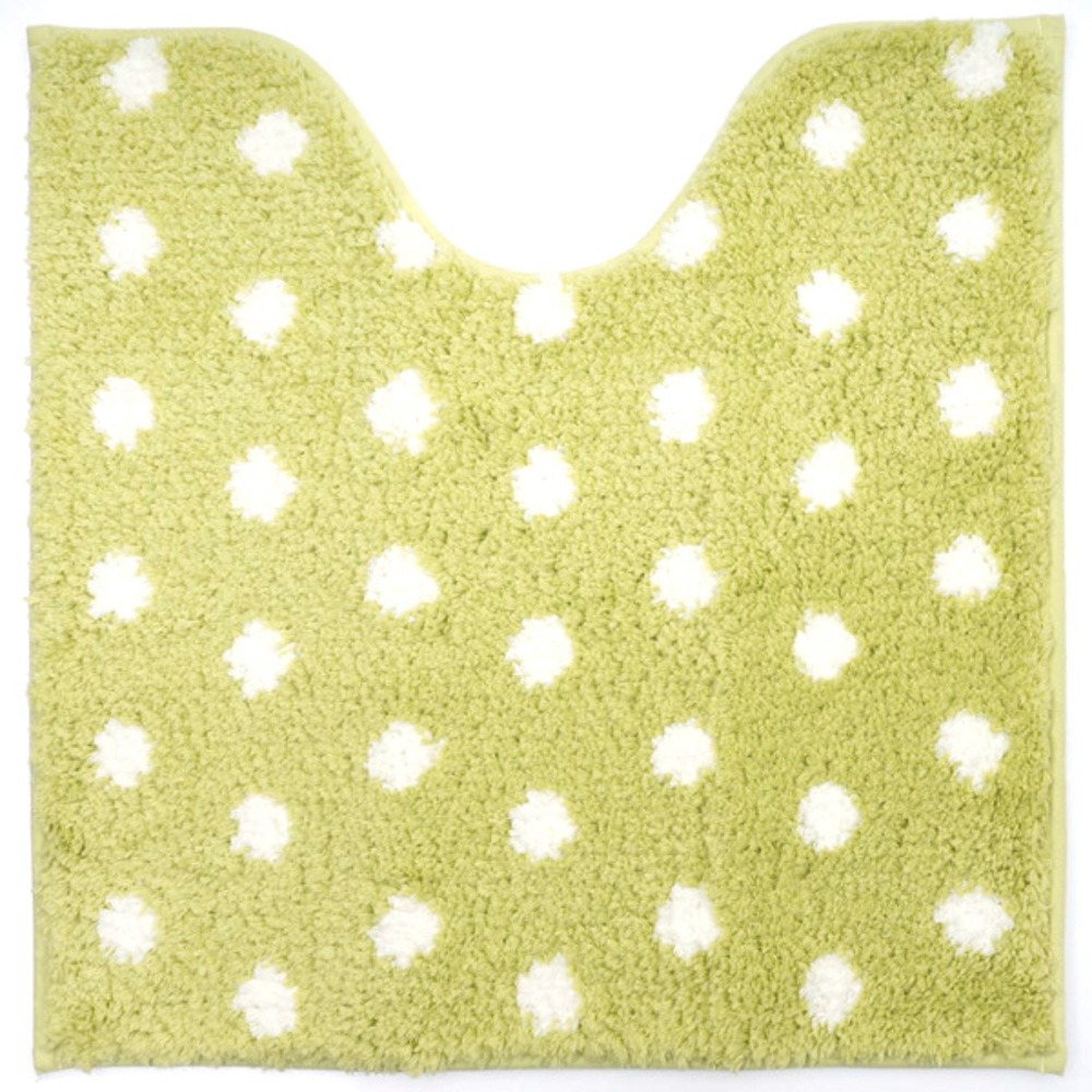 * green toilet mat stylish mail order ...60×60 centimeter ... Ricci 60cm anti-bacterial deodorization M size laundry possible lovely oyster uchi toilet ta