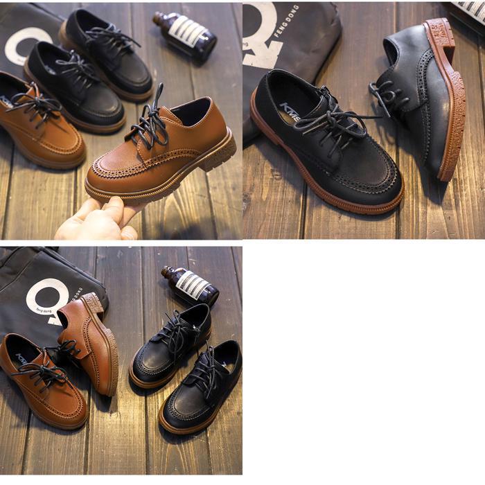 * черный * 35/21.5cm ребенок формальный обувь мужчина почтовый заказ формальная обувь Loafer формальный обувь Kids Junior обувь мужчина. 