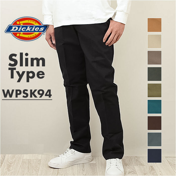 ☆ CH.チャコール ☆ W28xL30 ☆ DICKIES ディッキーズ スケートボーディングパンツ スリム DICKIES ディッキーズ_画像3