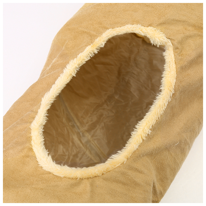 * Brown cat tunnel mail order toy one person playing toy cat for .. cat mo Como ko folding compact cat tunnel stylish ..
