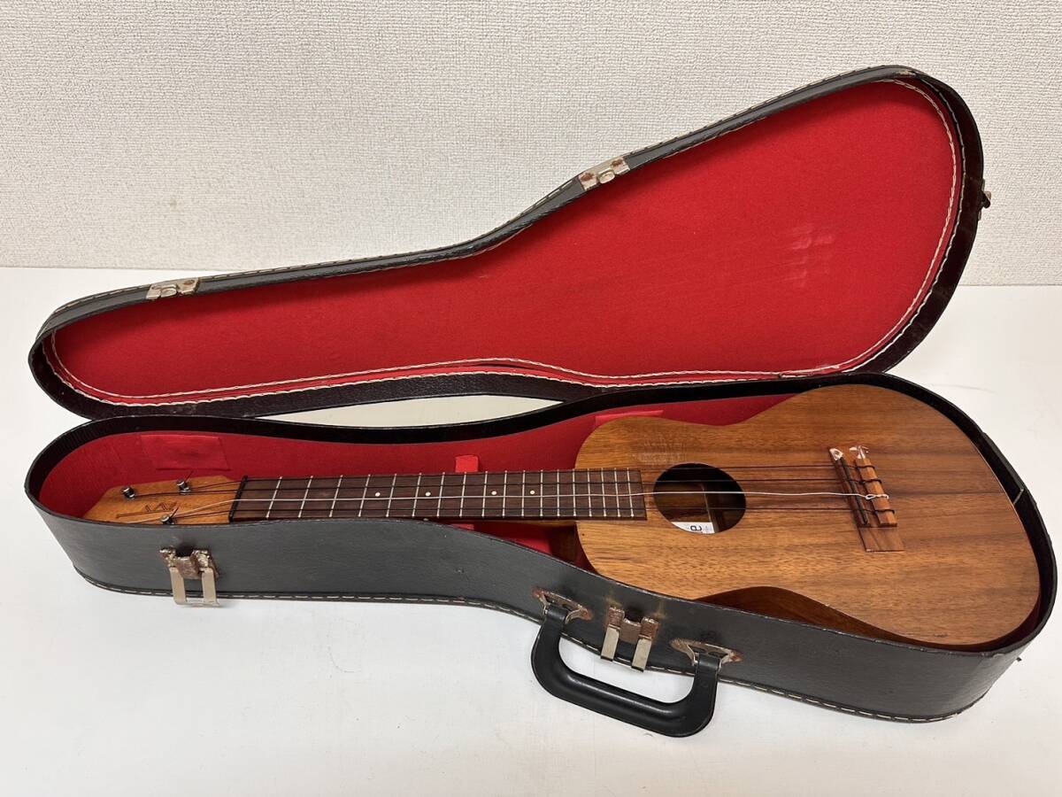D341-T18-404 KAMAKAka maca UKULELE ukulele meido in Honolulu Hawaii USA guitar musical instruments hard case attaching ⑥