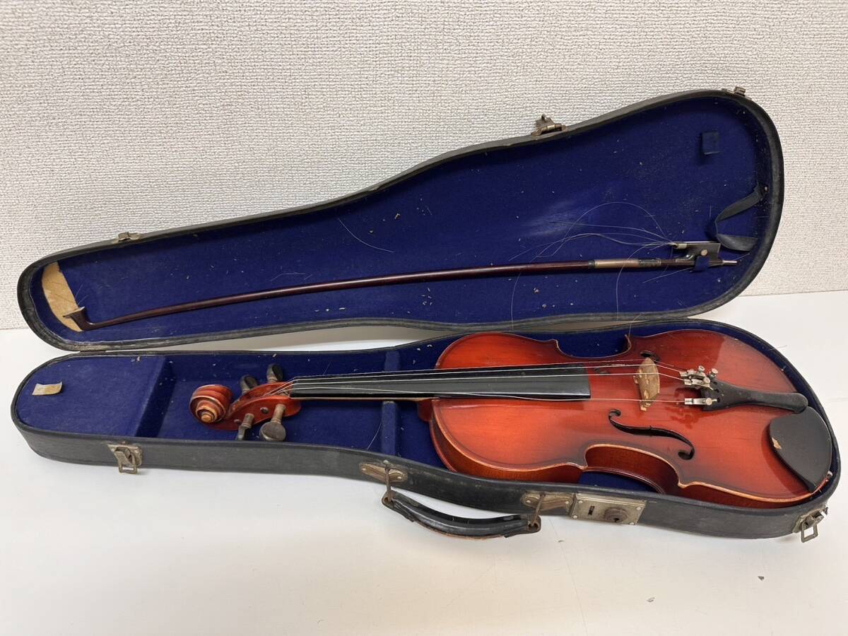 D345-T20-681 SUZUKI スズキ violin バイオリン ヴァイオリン 1963 No.13 ハードケース付き ⑥の画像1
