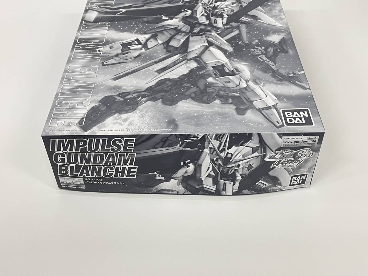 K578-M2-2438 BANDAI Bandai Mobile Suit Gundam SEED DESTINY Impulse Gundam Blanc shuMG 1/100 шкала пластиковая модель не собран товар 