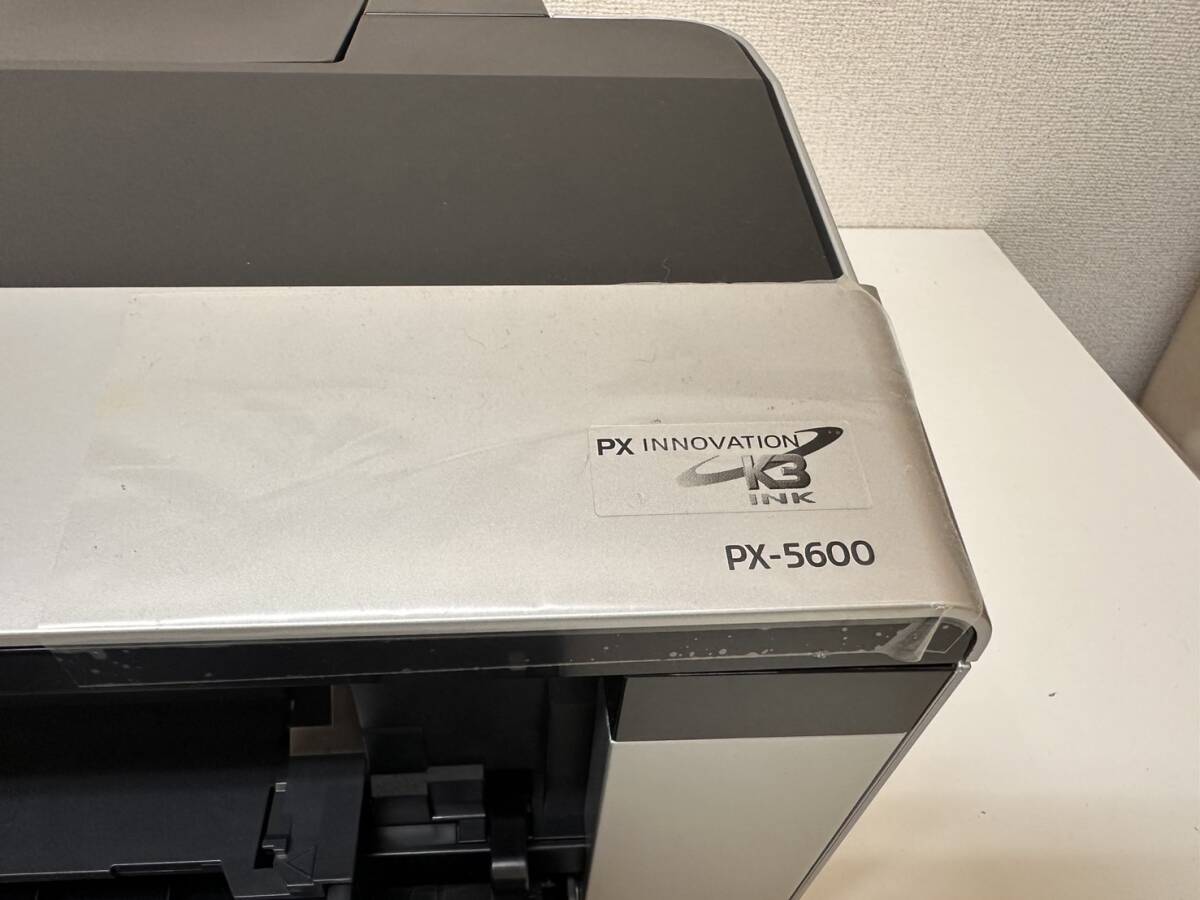 H328-T21-590 EPSON エプソン インクジェットプリンター PX-5600 A3プリンター 通電確認済の画像5