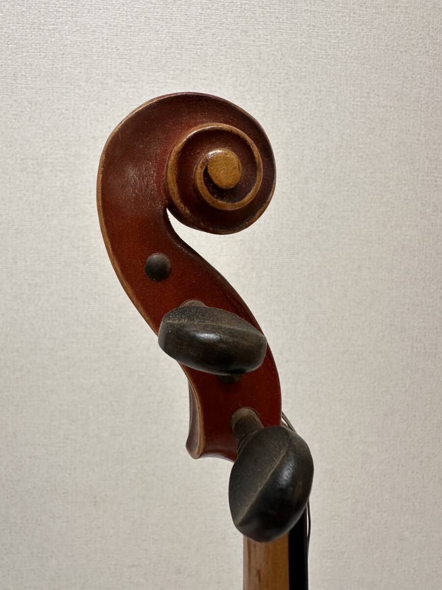 D345-T20-681 SUZUKI スズキ violin バイオリン ヴァイオリン 1963 No.13 ハードケース付き ⑥の画像8