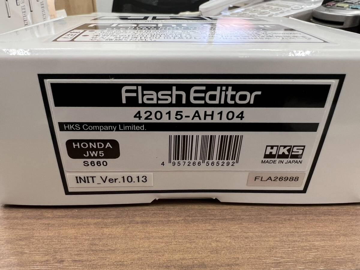 HKS flash Editor -HONDA S660 JW5 для 42015-AH104 новый товар не использовался нераспечатанный 