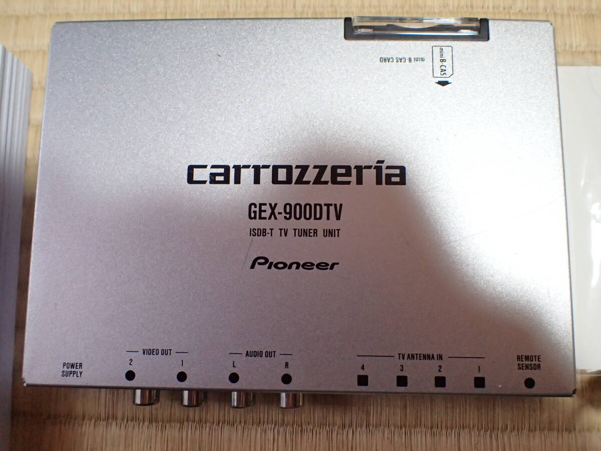 [新品アンテナコード・フィルム付き]GEX-900DTV 4×4フルセグ地デジチューナー カロッツェリア carrozzeriaの画像2