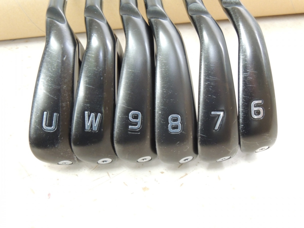 中古 PING ピン G710 アイアン・ウェッジ 6.7.8.9.W.U. 6本セット ALTA J CB  ゴルフクラブ 管S20の画像4