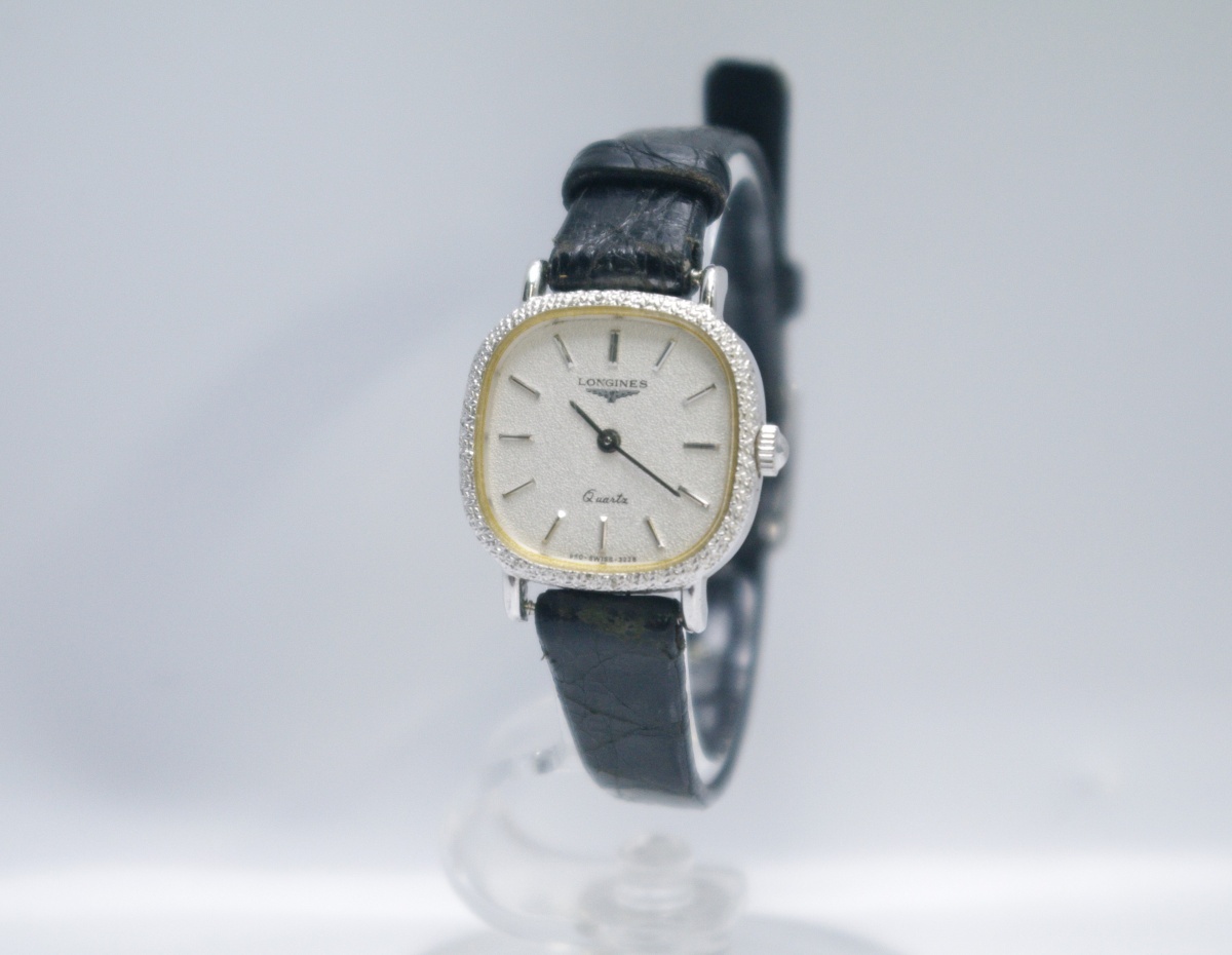 [ジャンク品] ロンジン 960.2 3228 レディース クォーツ LONGINES 純正尾錠の画像1