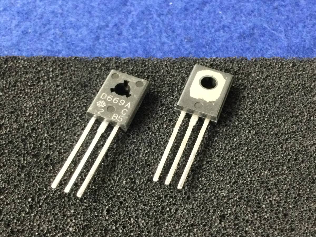 2SD669A-C【即決即送】日立 トランジスタ D669A [191Pr/305905M] Hitachi Transistor ２個の画像1