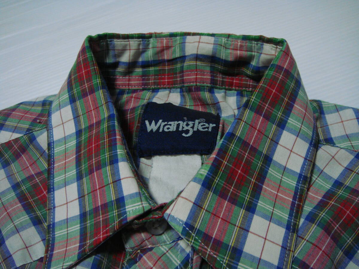 ■送料0 ラングラー/Wrangler ウエスタンシャツ XL ■アメリカ ワークシャツ USA古着 N4■ウエスタンシャツ大量出品中■_画像4