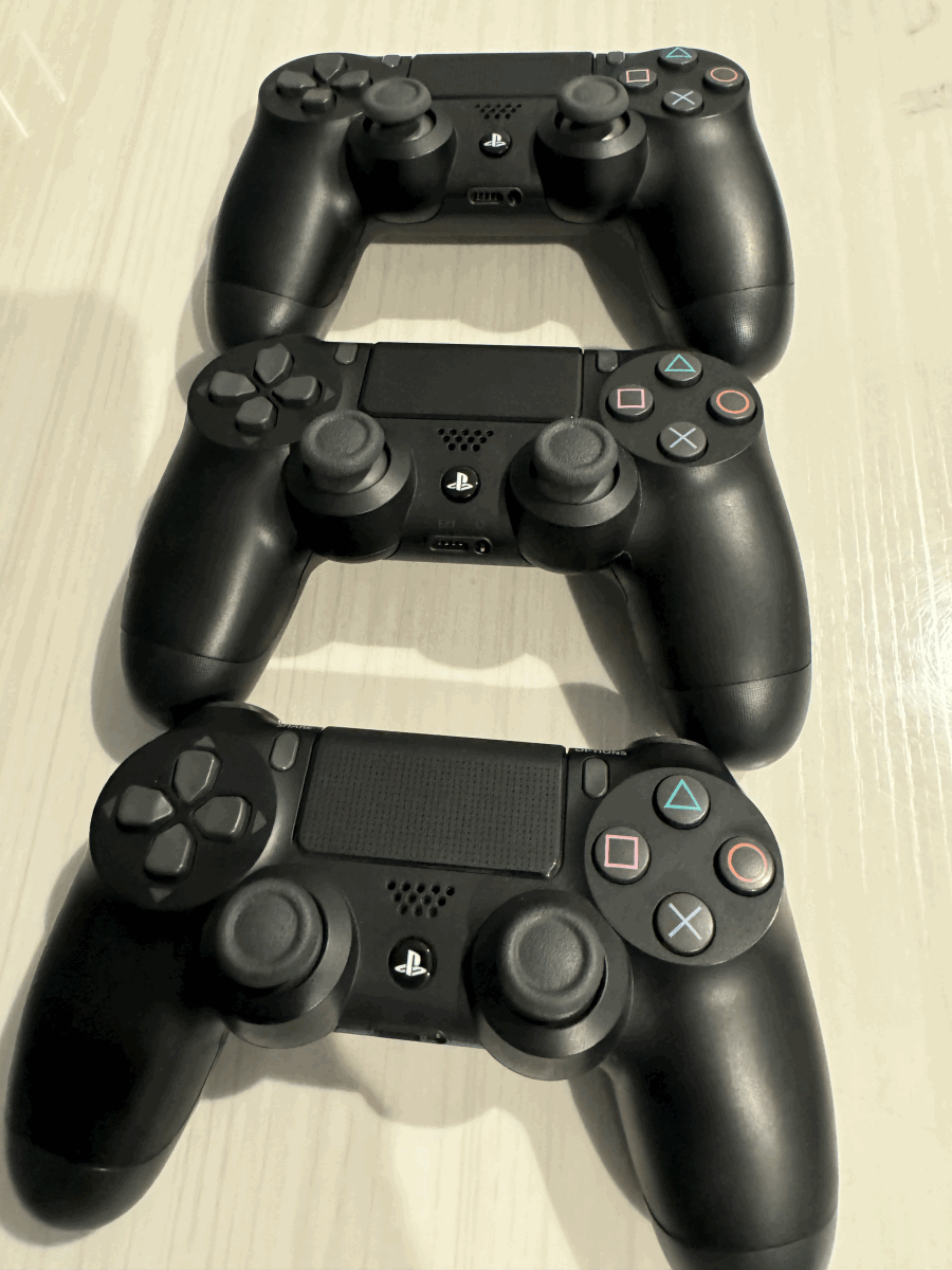 [1円] 外観良品 SONY ソニー PlayStation4 プレイステーション4 PS4 ワイヤレスコントローラー x3 DUALSHOCK 4 デュアルショック 4の画像1