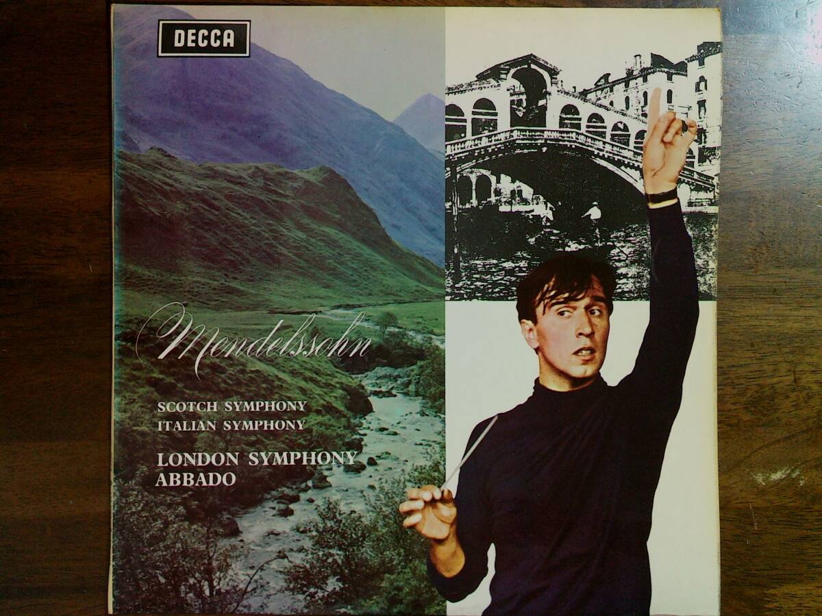 Wonderful*メンデルスゾーン 交響曲第3番・第4番 C・アバド、ロンドン WB/英SXL美盤の画像1