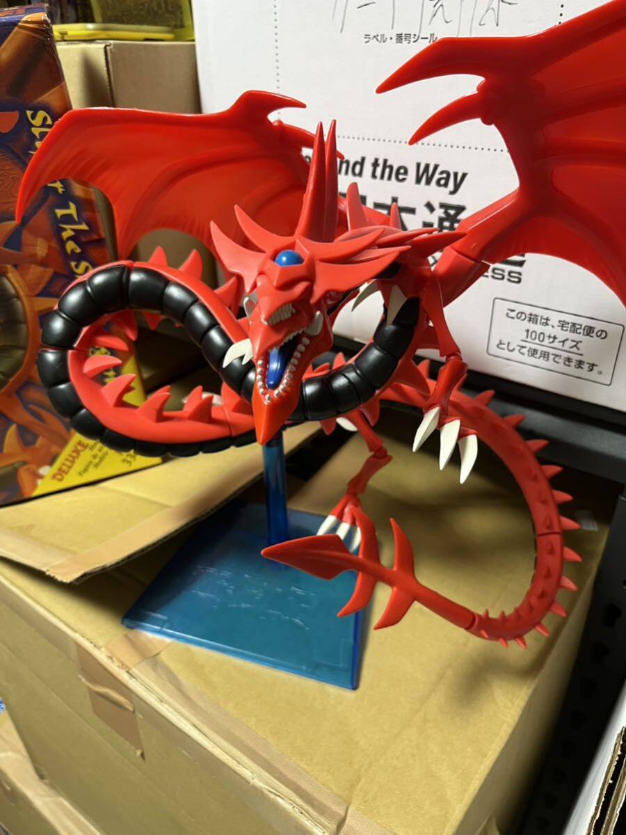 遊戯王 MATTEL オシリスの天空竜 フィギュア 箱青 欠損無し 遊戯王 海外限定 マテル社 当時物 フィギュア プラモデル