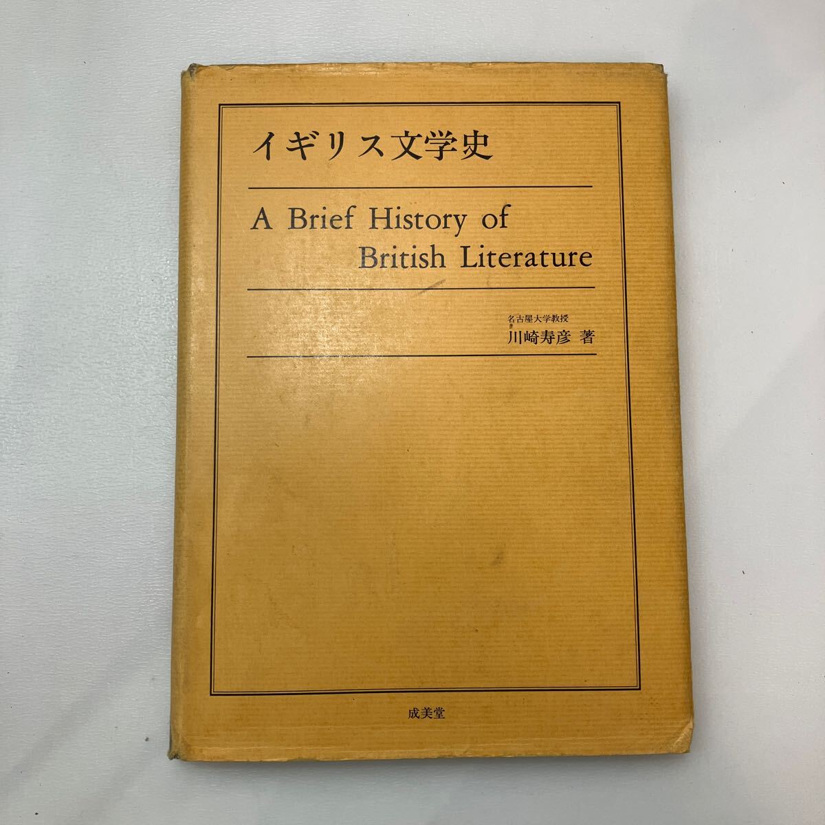 zaa-569 イギリス文学史 単行本 川崎 寿彦 (著) 成美堂 (1988/1 zaa-569 イギリス文学史 単行本 川崎 寿彦 (著) 成美堂 (1988/1
