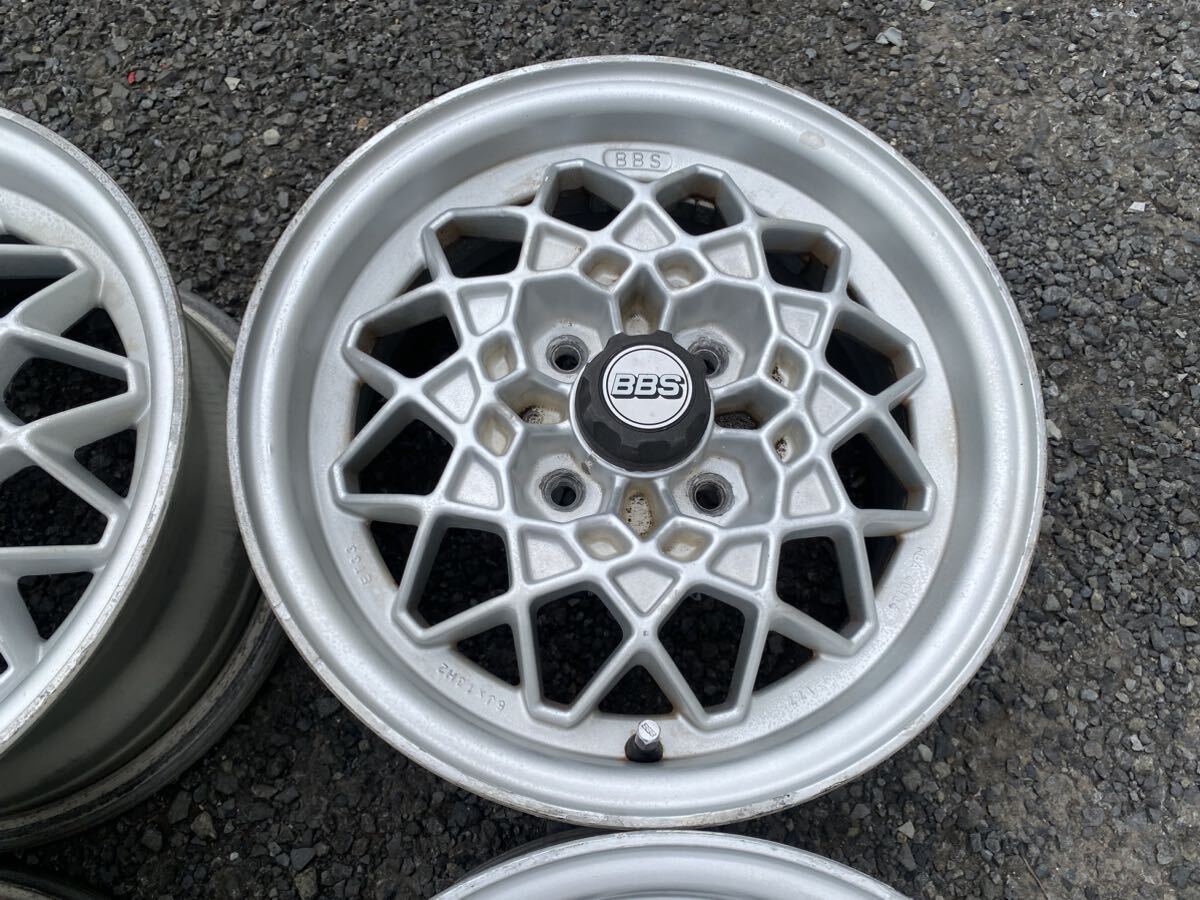 1円スタート 希少 BBS MAHLE マーレー 6J×13+33 100/4H VW純正 ゴルフ1 KBA40134 13インチ 4穴 JDM USDM 