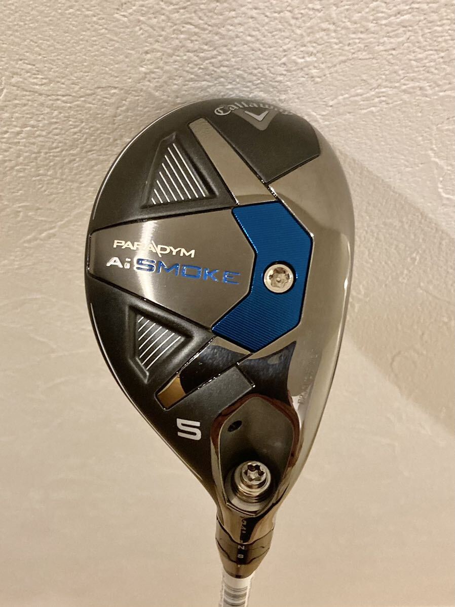 【新品同様】キャロウェイ★PARADYM Ai SMOKEユーティリティ★5H★24度★TENSEI 50 for Callaway（S）シャフト★パラダイム★Callaway_画像1