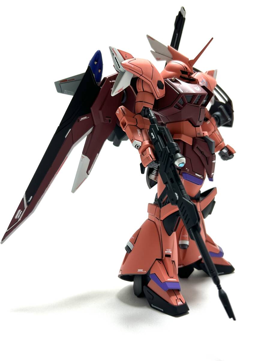 HG 1/144 ゲルググメナース ルナマリア・ホーク専用機 塗装 完成品の画像6