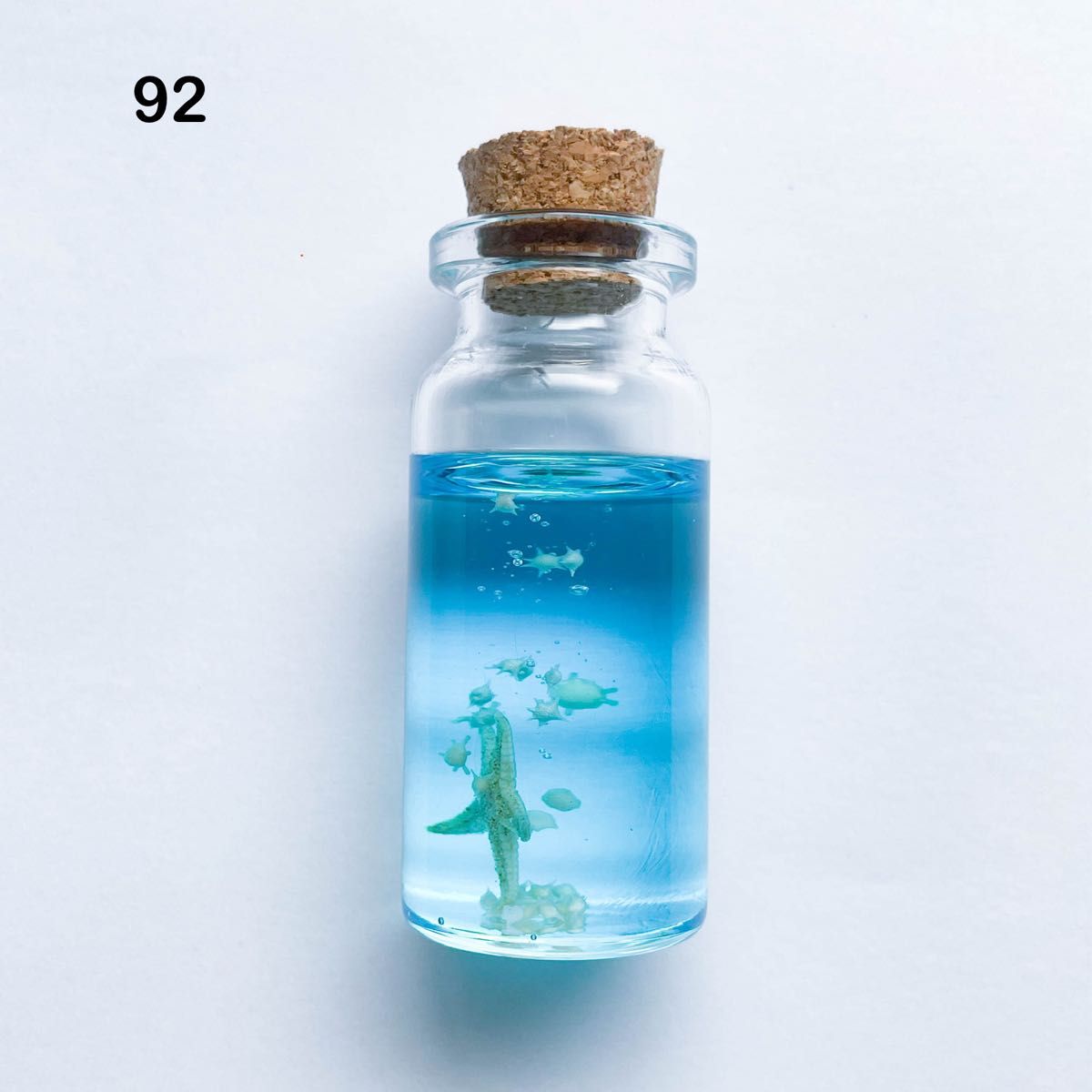 92星の砂ヒトデの小瓶 海の小瓶