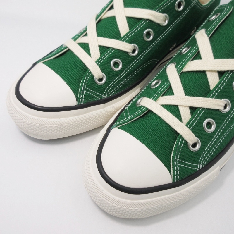 未使用 CONVERSE ADDICT コンバースアディクト 26.5cm CHUCK TAYLOR CANVAS OX 1SD399 チャックテイラー グリーン 70015490の画像5