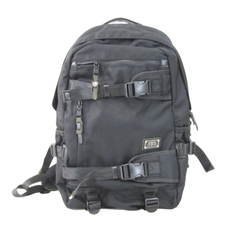 AS2OV アッソブ デイパック CORDURA DOBBY 305D DAY PACK 061407 バックパック リュックサック ブラック 黒 61000423の画像1