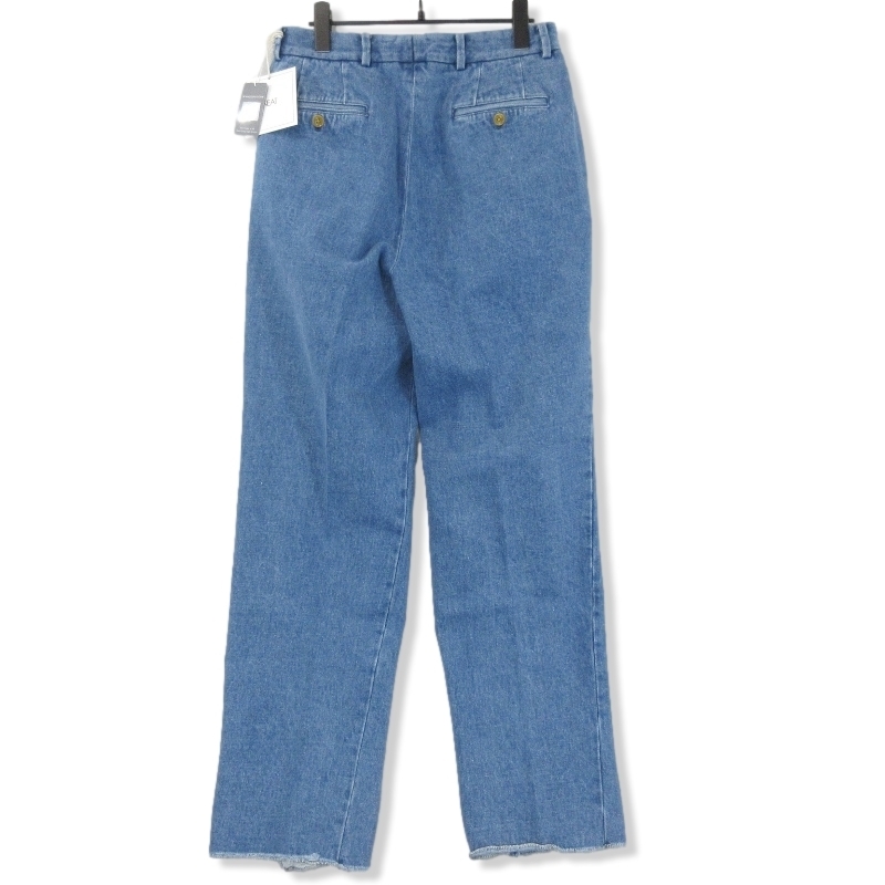 未使用 NEAT ニート デニムパンツ 24SS 24-01NC-SD Seaisland Cotton Denim デニムチノ 日本製 ブルー 44 タグ付き 71009093_画像2