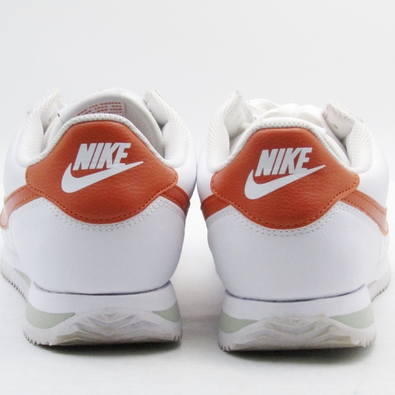 美品 NIKE ナイキ 27cm CORTEZ DM4044-102 コルテッツ ランニングシューズ WHITE/CAMPFIRE ORANGE 22000527_画像3