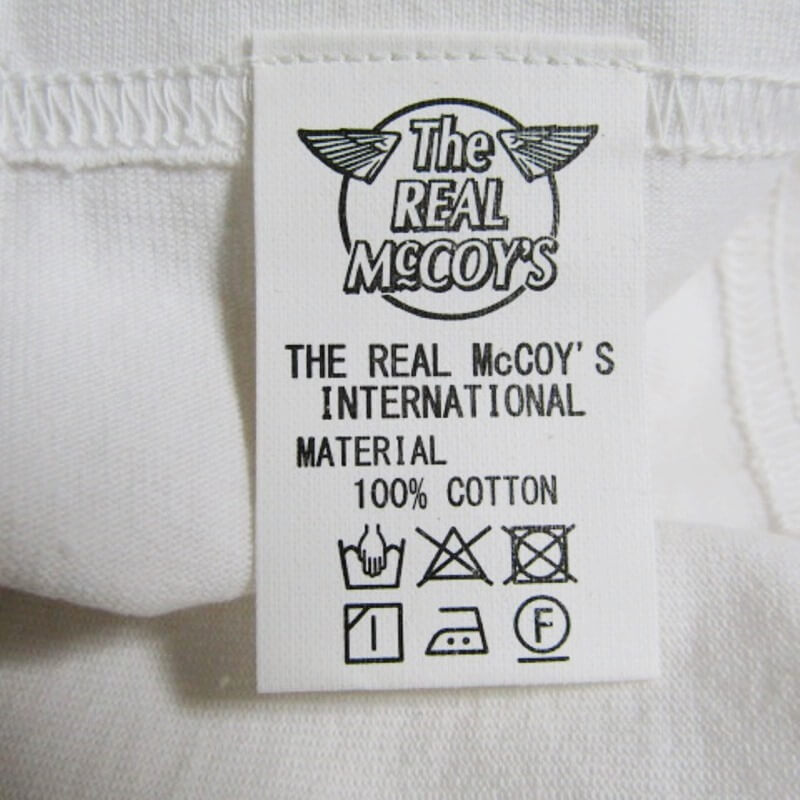 未使用 THE REAL McCOY'S リアルマッコイズ 半袖Tシャツ BC23005 BUCO TEE STURGIS ホワイト 白 S タグ付き 27105704の画像6