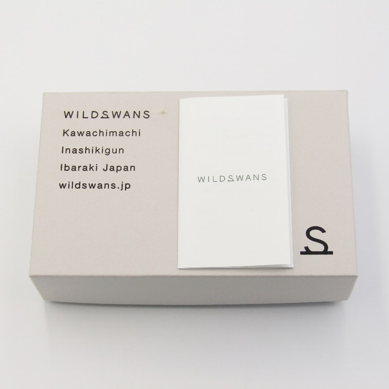 WILDSWANS ワイルドスワンズ 二つ折り財布 クロコ GROUNDER グラウンダー 内装サドルプルアップ 日本製 チョコ 80006595_画像9