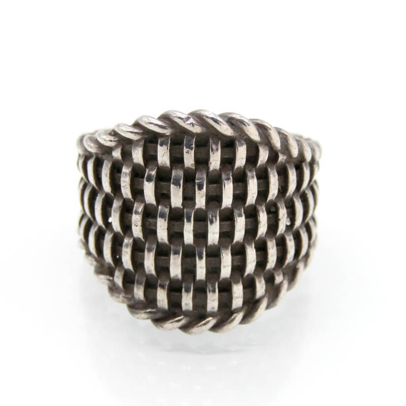 M*A*R*S MARSma-z ring Composite COMPOSIT SERIES SV925 knitting mesh unisex ring 19 number 28007538