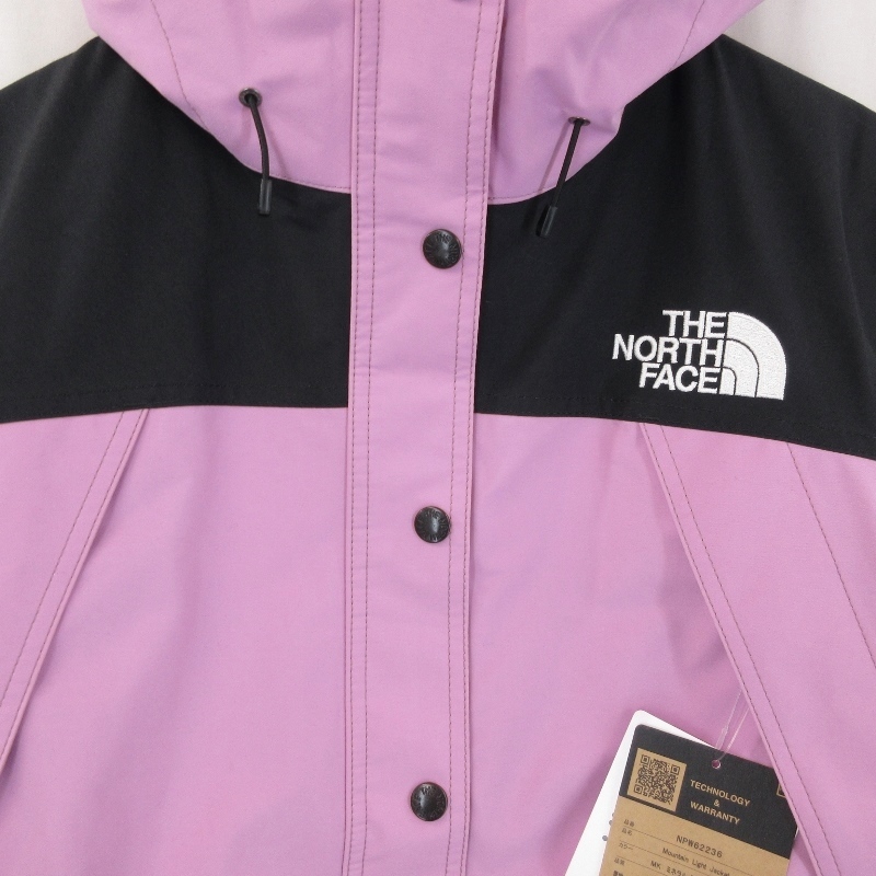 美品 THE NORTH FACE ノースフェイス アンダーカバー マウンテンライトジャケット NPW62236 レディース ミネラルパープル L 71009259_画像3