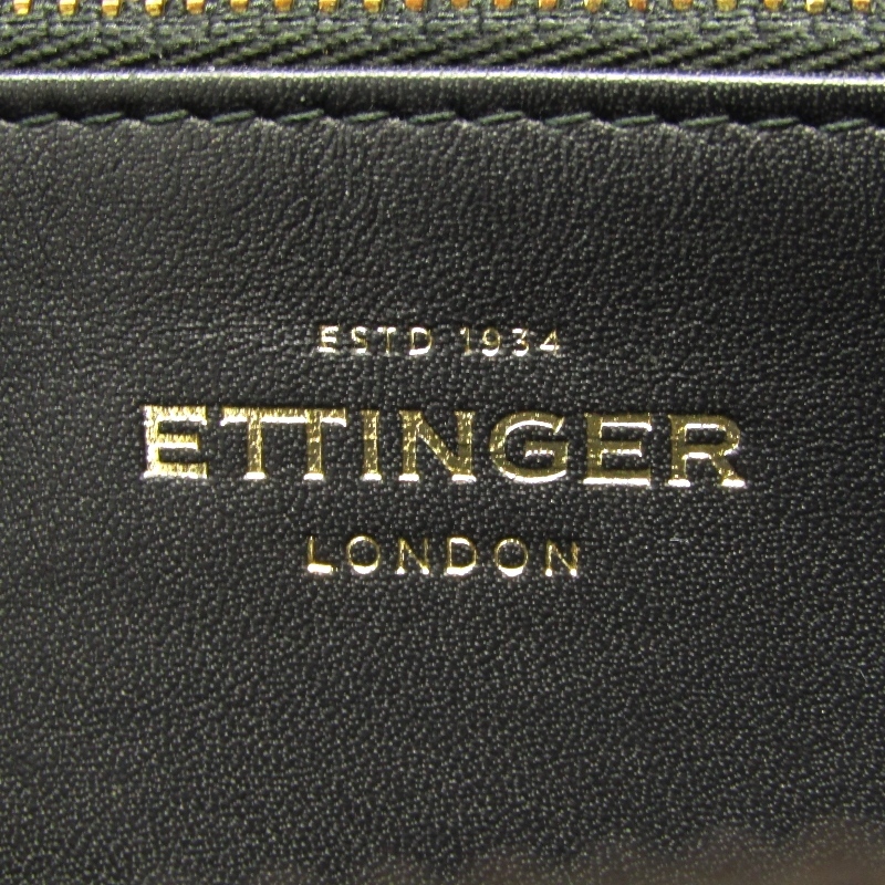 ETTINGER エッティンガー 長財布 クロコ 型押し CC2051EJ 小銭入れ付 ラウンドファスナー カーフ ブラウン 24002995_画像8