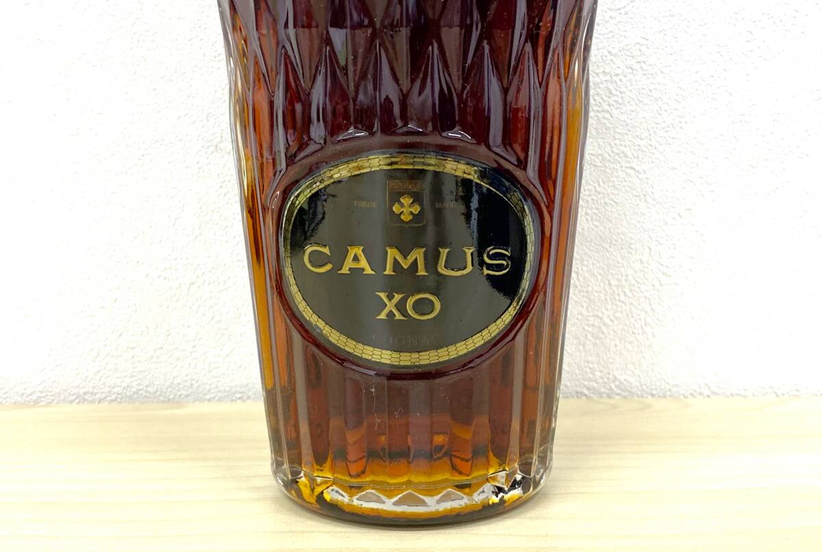 【4254】★未開栓★カミュ CAMUS◆XO ロングネック 1000ml ブランデー コニャック 洋酒 古酒 お酒 100cl 箱付 1 1941ｇの画像3