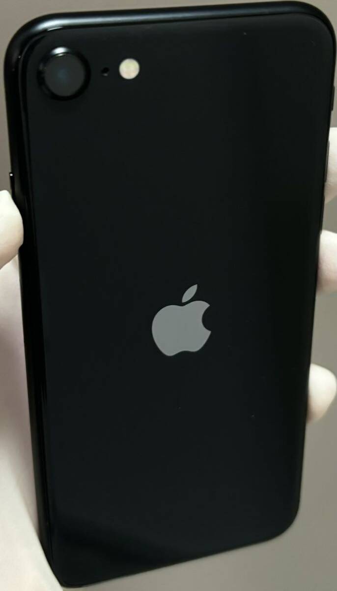 Apple iPhone SE 第2世代 SIMフリー Black 黒 256GB SE2 箱・付属品一式付_画像3