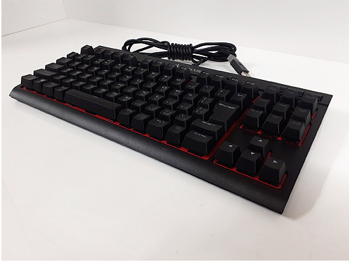 【有線 CORSAIR K63 コンパクトメカニカルゲーミングキーボード】CHERRY MX RED ゲーミングキーボード 日本語テンキーレス 赤軸 コルセアの画像2