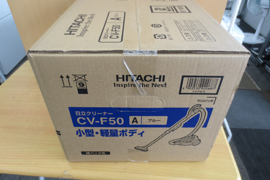  Hitachi new goods unopened paper pack type vacuum cleaner CV-F50A cleaner . included work proportion 510 W light weight body blue Sapporo north 20 article shop 
