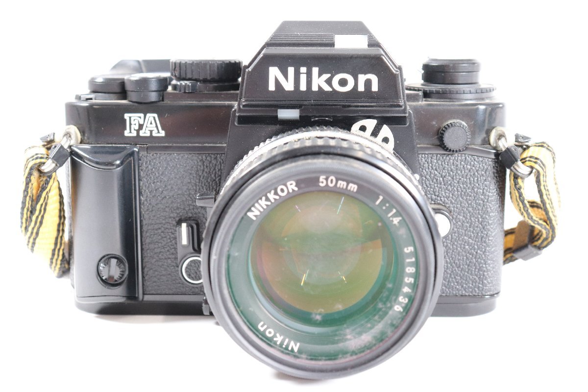 【3点】 NIKON ニコン FA 一眼レフ フィルムカメラ NIKKOR 50mm F1.4 単焦点レンズ 70-210ｍｍ F4 ズームレンズ 1613-MS_画像2