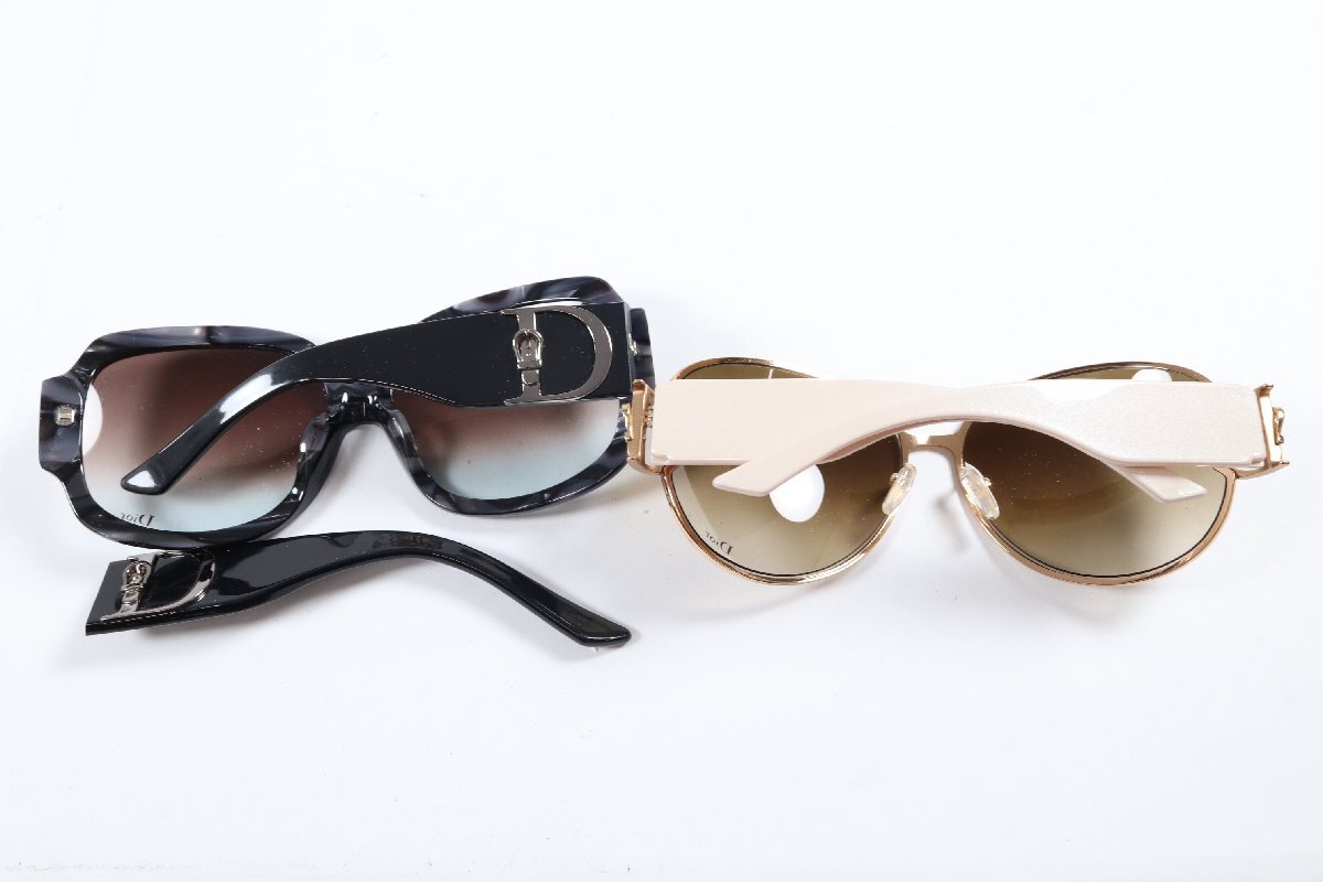【6点】Dior ディオール/Chloe クロエ/GUCCI グッチ/D&G ドルチェ＆ガッパーナ サングラス 眼鏡 アイウェア ケース付き 1708-TEの画像2