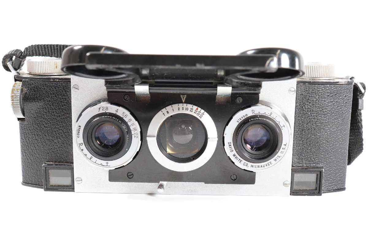 Stereo Realist ステレオアリスト DAVID WHITE COMPANY 35mm F3.5 ステレオカメラ フィルムカメラ 1625-RMの画像6