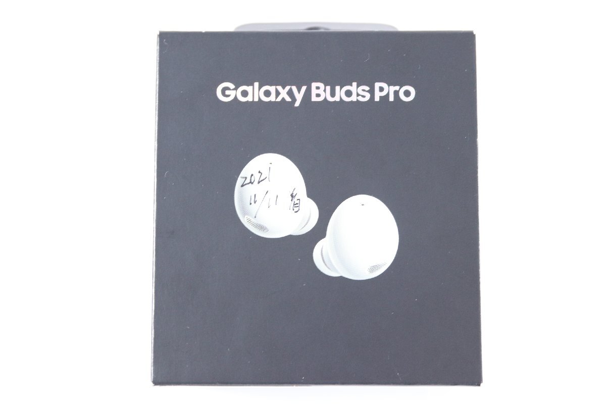 【3点】Galaxy Buds Pro ギャラクシー ワイヤレスイヤホン 他 イヤホン ホワイト 1737-TE_画像9