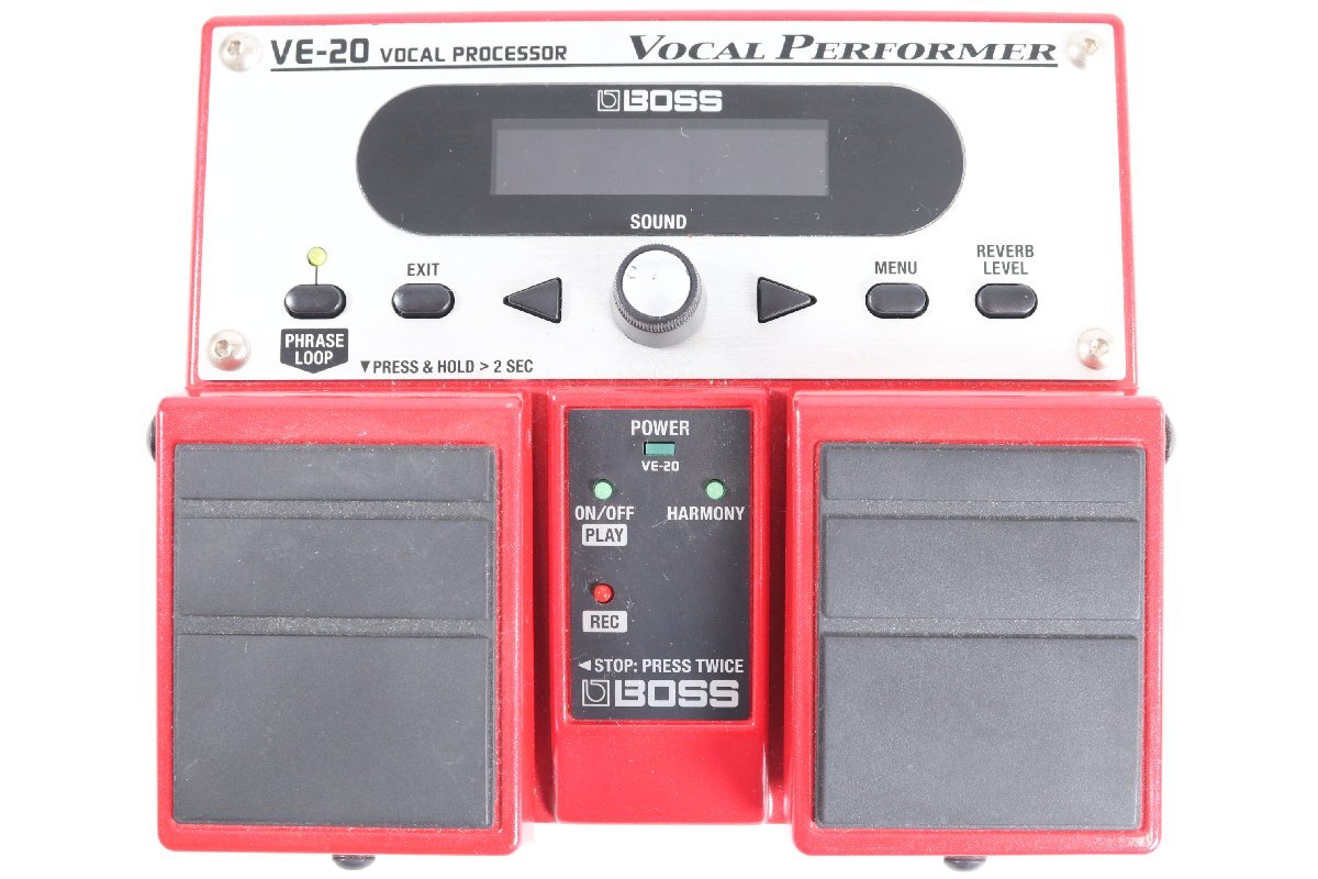 BOSS Boss VOCALPROCESSOR Vocal процессор VE-20 Vocal эффектор звук оборудование звуковая аппаратура 1988-AS