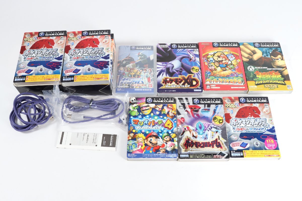 [9 пункт ] nintendo Nintendo Pokemon Mario Donkey Kong и т.п. Game Cube игра кассета soft продажа комплектом 1995-RM