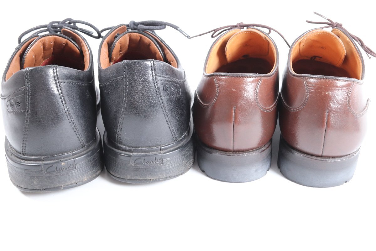 【2点】SCOTCH GRAIN スコッチグレイン スワールトゥ ツーシーム/Clarks クラークス ACTIVE AIR VENT レザー BL/BR メンズ 紳士靴 2026-TEの画像3